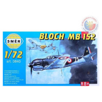 SMĚR Model letadlo Bloch MB 152 1:72 (stavebnice letadla)