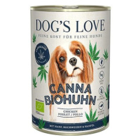 Dog's Love Canna Bio Kuře Adult 400g