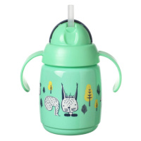 Tommee Tippee netekoucí hrnek Superstar s brčkem 300ml Green