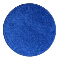 Kusový koberec Eton modrý kruh 120 cm