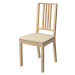 Dekoria Potah na sedák židle Börje, béžová a zlatá, potah sedák židle Börje, Living II, 162-07