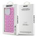 Zadní kryt DKNY PC/TPU Repeat Pattern pro Apple iPhone 15 Pro Max, růžová