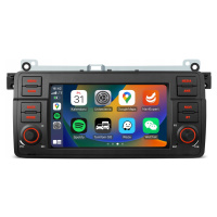 Rádio Navigace Bmw E46 Android Carplay Dsp 8/128