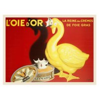 Obrazová reprodukce The Golden Goose, Leonetto Cappiello, 40 × 30 cm