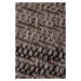 Koberec Indiana 08866A JUTE / BLACK kruh