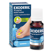 EXODERIL ® 10 mg/ml kožní roztok, 10 ml