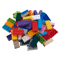 Lego Brick 2x4 kostka Cihla Mix Barva Classic 75 ks