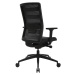 Topstar Kancelářská otočná židle SITNESS AirWork, 3D-Sitness technologie pohybu, černá
