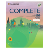 Complete First B2 Workbook with answers with Audio, 3rd Cambridge University Press