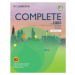 Complete First B2 Workbook with answers with Audio, 3rd Cambridge University Press