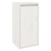 Shumee Nástěnná skříňka - bílá, 30 × 30 × 60 cm, masivní borové dřevo