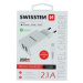 SÍŤ.2xUSB 21A +KAB.USB/LIGHT SWISSTEN