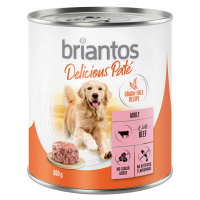 Briantos Delicious Paté 24 x 800 g - 15 % sleva - hovězí