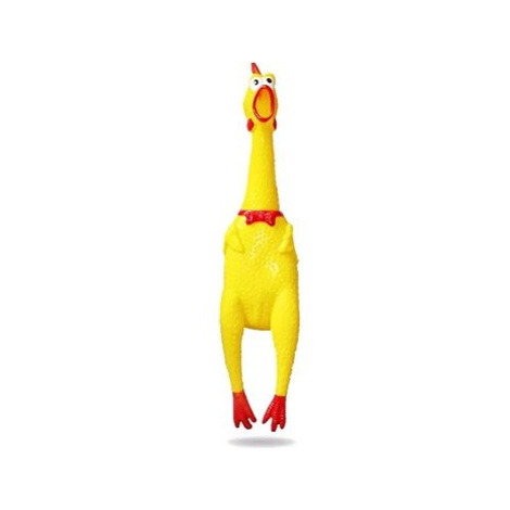 Verk Pískací hračka pro psy – kuře, 31 cm