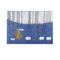 Umělecký tisk Sam Toft - Tiptoe Through The Bluebells, 50x40 cm
