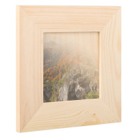 Dřevěný fotorámeček na zeď 18.5 x 18.5 cm