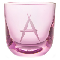 Rückl designové sklenice na vodu ABC Crystal Glass Pink