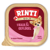 Rinti Gold Mini telecí a drůbeží maso 16 × 100 g