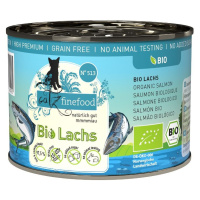 Catz finefood konzerva Bio No.513 - s lososem 200g