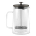 Vialli Design Konvice na čaj, kávu French Press dvoustěnná 1000 ml, DIVA 9293