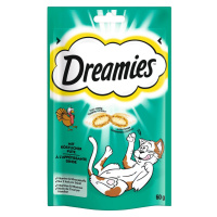 Dreamies Cat pochoutka, 60 g - s krůtím (2 x 60 g)