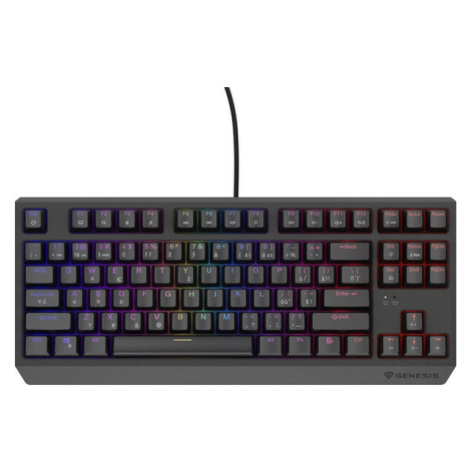 GENESIS THOR 230 TKL mechanická herní klávesnice černá