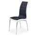 Jídelní židle SCK-186 černá/bílá