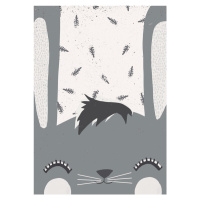 Ilustrace Little Bunny, Treechild, 30x40 cm