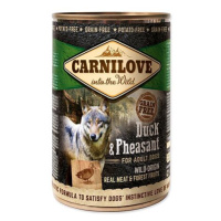 Konzerva CARNILOVE Dog Wild Meat Duck & Pheasant 400 g