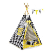 BabyTýpka teepee Chevron yellow