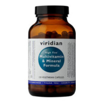 VIRIDIAN Nutrition High B5 Multivitamin & Mineral 120 kapslí