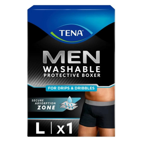 TENA Men washable boxers černé inkontinenční boxerky L 1 kus