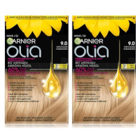 GARNIER Olia 9.0 Světlá blond 2 × 174 ml