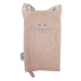 EKO Žínka bavlněná s oušky Cat Rose pink 20x15 cm
