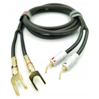 Nakamichi Reproduktorový kabel 2x4 vidlice kolíky 4,5m