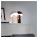 Sompex LED stolní lampa Svamp s baterií, otočná, černá