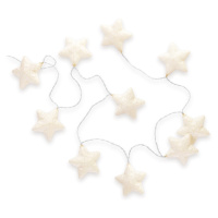 DecoKing Vánoční LED světýlka Starse bílé