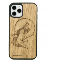 Pouzdro Bewood pro iPhone 12 12 Pro Vlk Dub