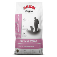 Arion Original Skin & Coat Medium Breed losos - výhodné balení: 2 x 12 kg