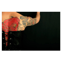 Fotografie Corset & tattoo, PepeLaguarda, 40x26.7 cm