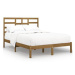 Rám postele medově hnědý masivní dřevo 140 × 200 cm, 3105798