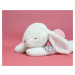 Plyšový zajac Happy Blush Doudou et Compagnie biely 80 cm od 0 mes DC3856