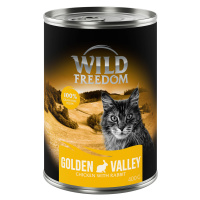 Wild Freedom konzervy, 24 x 400 g za skvělou cenu! - Golden Valley - králík & kuře