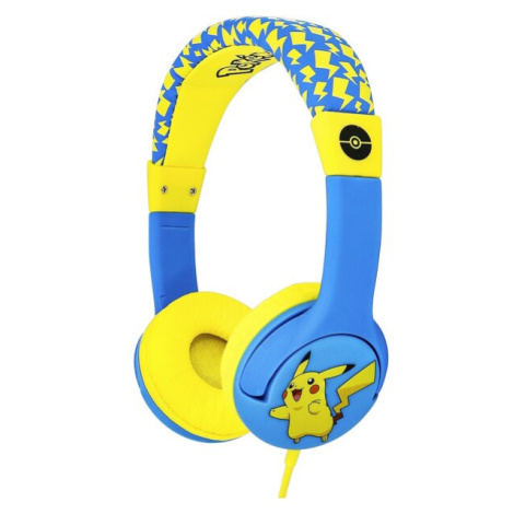 OTL dětská náhlavní sluchátka s motivem Pikachu modré OTL Technologies