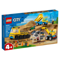 Lego City 60391 Vozidla ze stavby a demoliční koule