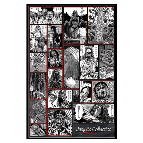 Plakát, Obraz - Junji Ito - Collection of the Macabre, 61 × 91.5 cm Pyramid