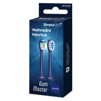 SimplyMed Gum Master náhradní hlavice ke kartačku DT1013B 2 ks modré