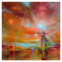 Ilustrace Colorful, Annette Schmucker, 40 × 40 cm