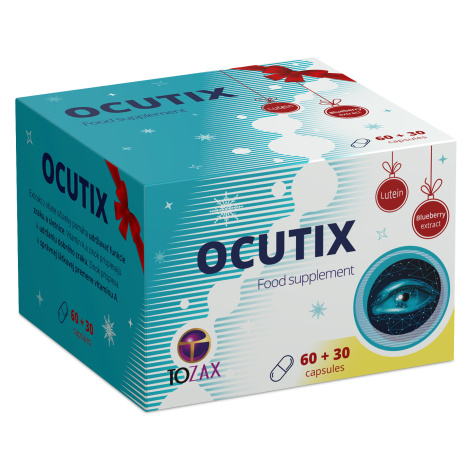 Tozax Limitovaná edice vánoční Ocutix 60 kapslí + 30 kapslí zdarma