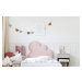 MINKO Čalouněná jednolůžková postel CLOUD do dětského pokoje Zvolte barvu: Růžová, Zvolte rozměr